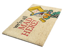 Load image into Gallery viewer, Victoria and Albert Museum Mad Hatter Coir Doormat **Show only item**