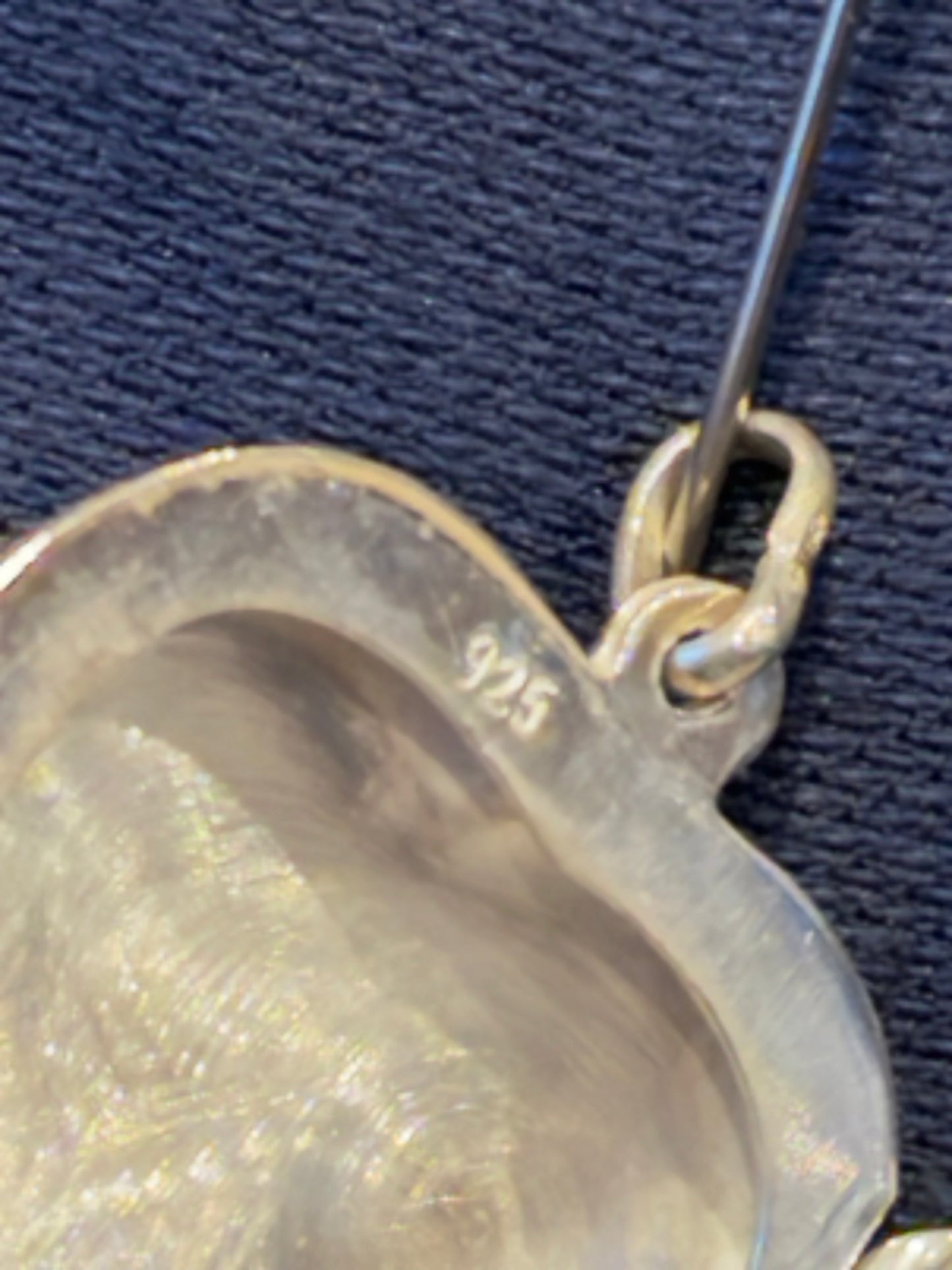 Sterling Silver Heart Locket Pendant New