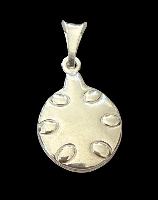 Sterling Silver Ladybug Pendant New Made in Italy