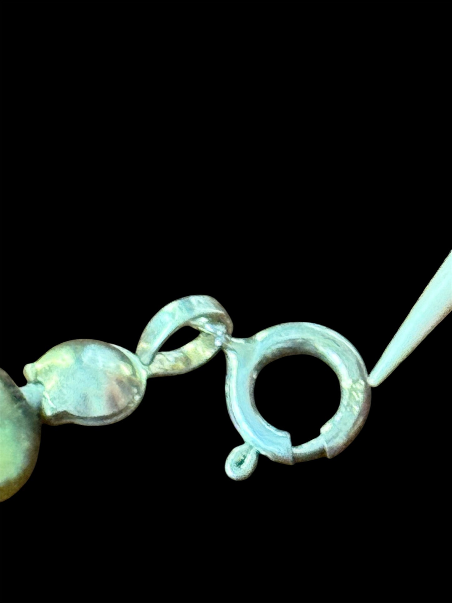 Freshwater Pearl Necklace With Sterling Silver Clasp