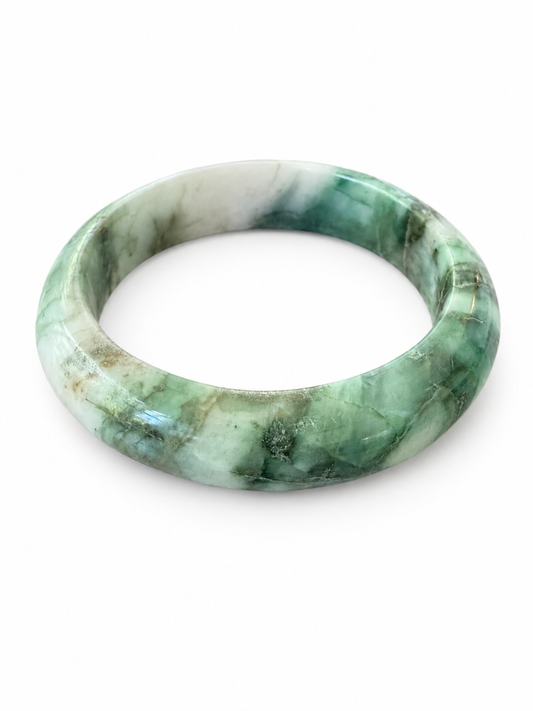 Natural Agate Bangle Bracelet