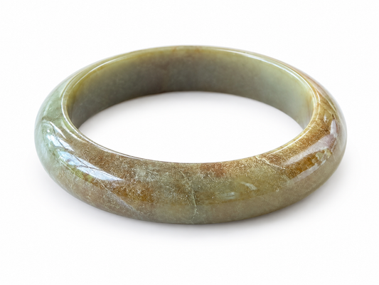 Natural Agate Bangle Bracelet