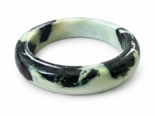 Natural Burmese Jadeite Jade Bangle