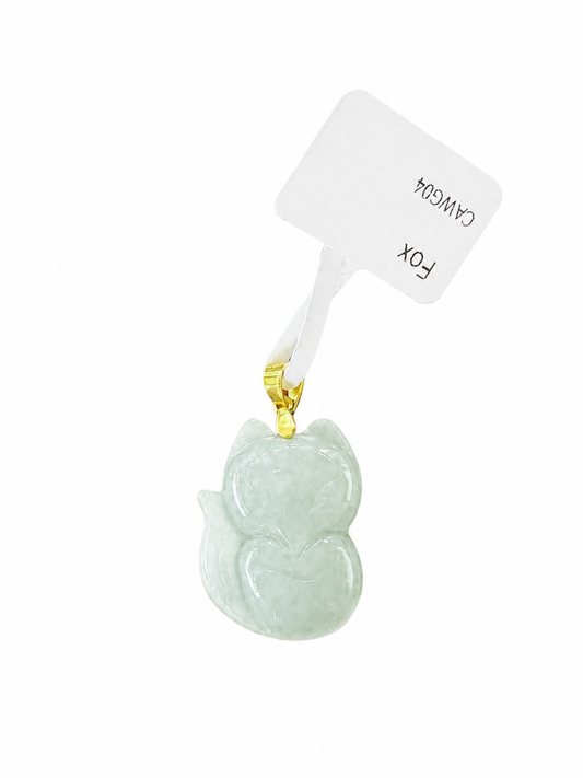Fox Jade Pendant