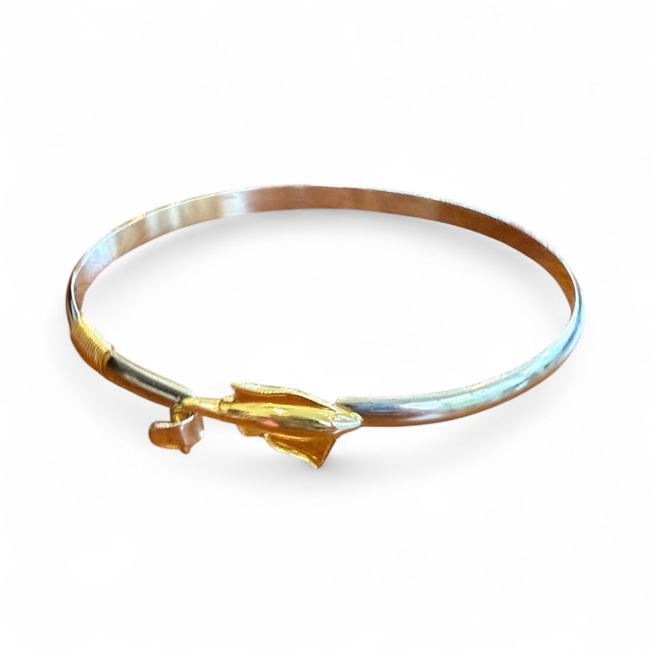 Sterling Silver With Gold Vermeil Stingray Bracelet
