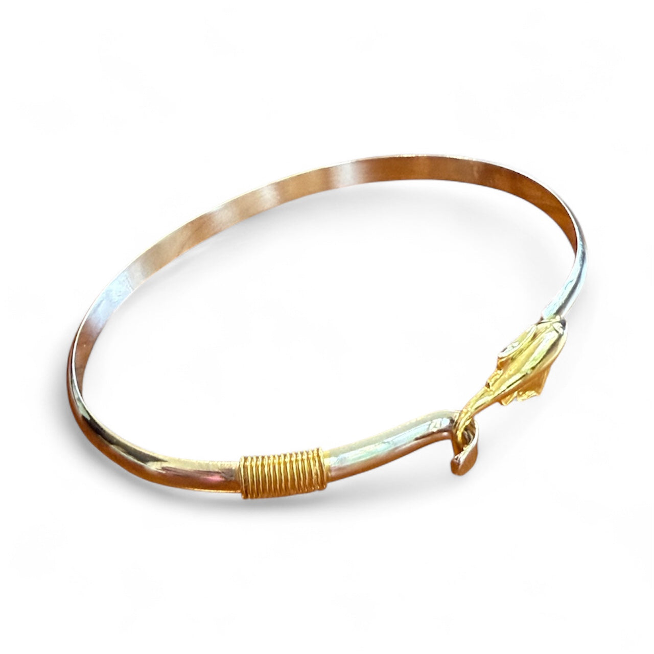 Sterling Silver With Gold Vermeil Stingray Bracelet