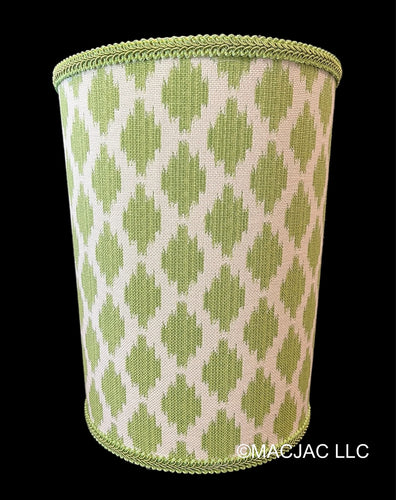 Frozen Lime Covered Wastebasket ***In Stock***