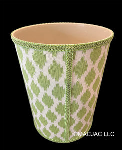 Frozen Lime Covered Wastebasket ***In Stock***