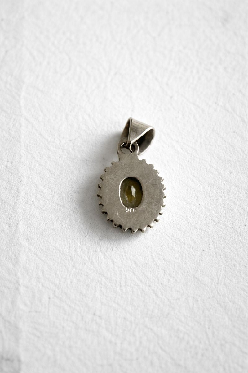 Sterling Silver Citrine Pendant