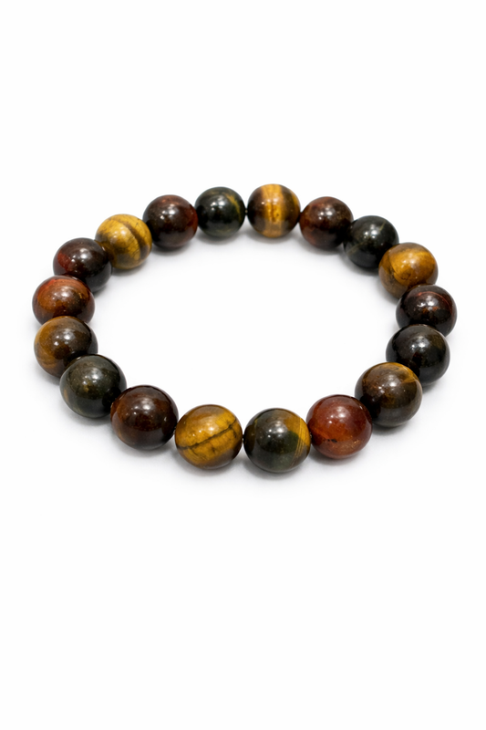 Mixed Tiger's Eye Beaded Bracelet