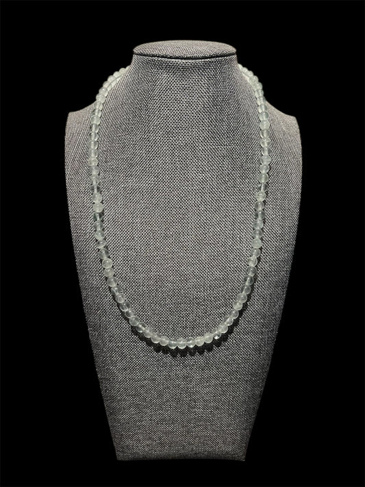 Aquamarine Sterling Silver Necklace