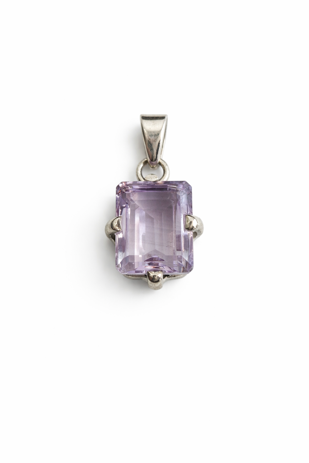 Sterling Silver Amethyst Pendant