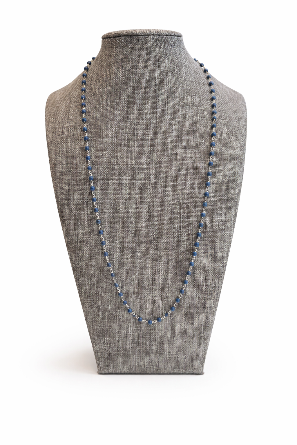 Sterling Silver Sapphire Necklace