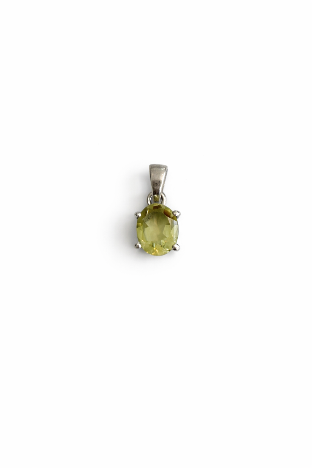 Sterling Silver Lemon Quartz Pendant