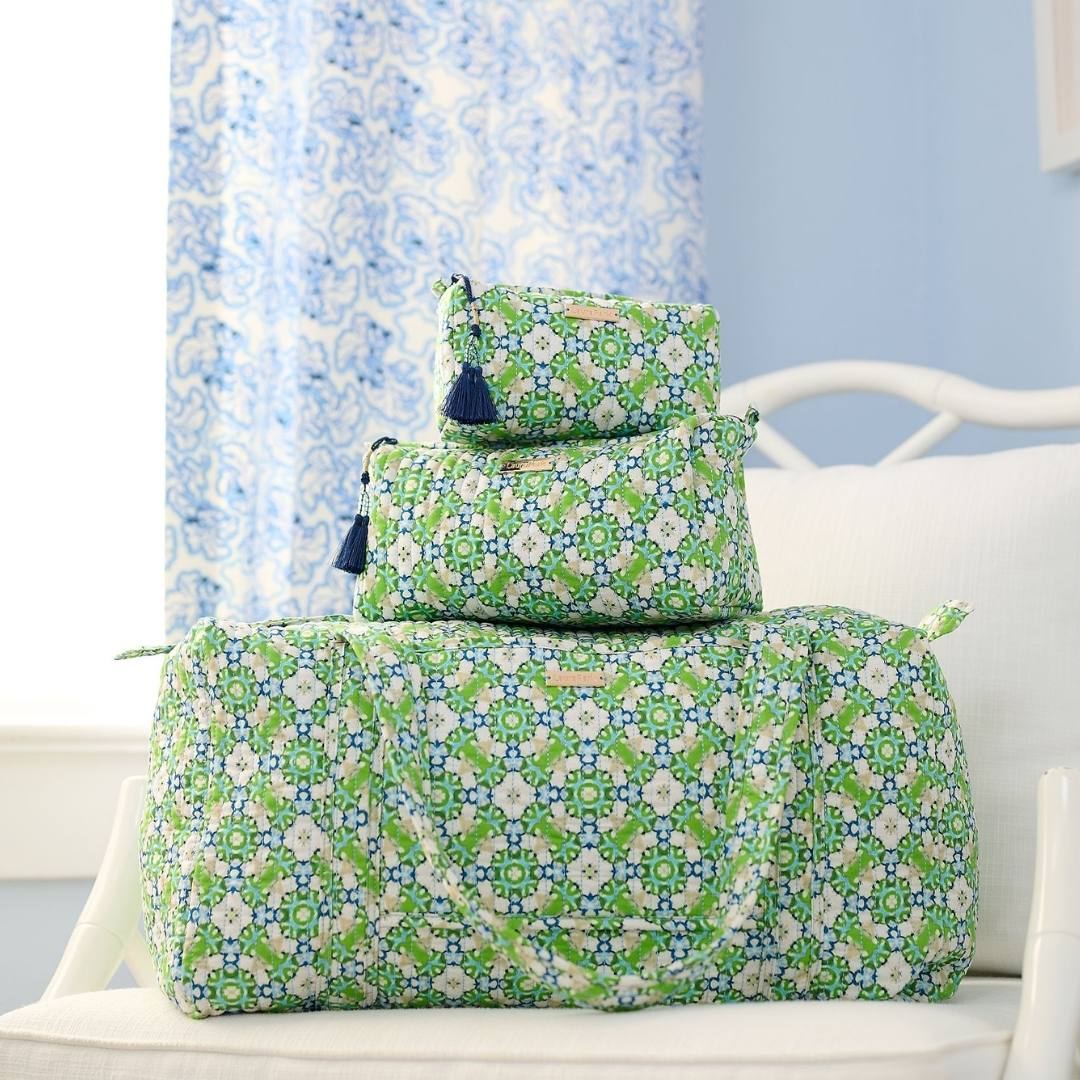Laura Park Serendipity Signature Large Cosmetic Bag New