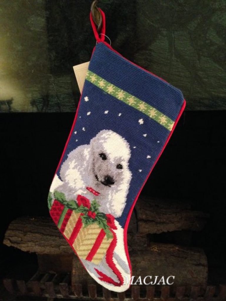 Red Chow Chow Dog Needlepoint Christmas Stocking – For the Love Of Dogs -  Shopping for a Cause