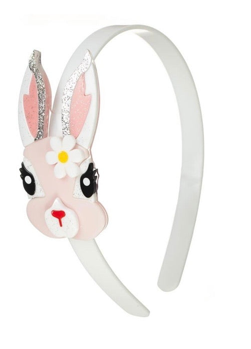 Easter Bunny/Daisy Girls White Headband