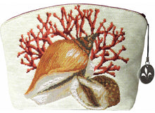 Load image into Gallery viewer, Coral and Seashells Purse