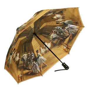 Galleria Ballerinas Reverse Close Folding Umbrella