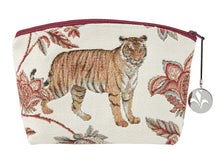 Load image into Gallery viewer, Floral Indian Tiger Purse