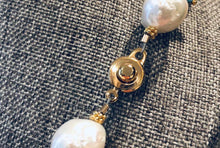 Load image into Gallery viewer, Baroque Pearl Necklace with Moonstones