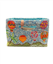 Load image into Gallery viewer, Hot Air Balloon Handmade Beaded Clutch Purse