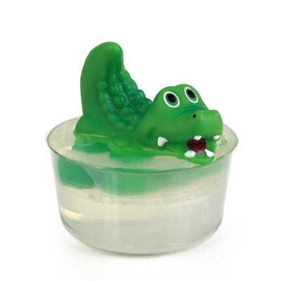 Fun Bath Pals Single Soap with Gator Toy