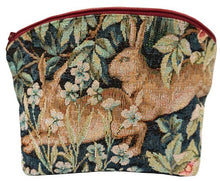 Load image into Gallery viewer, 2 Hares/Rabbits in a Forest Purse