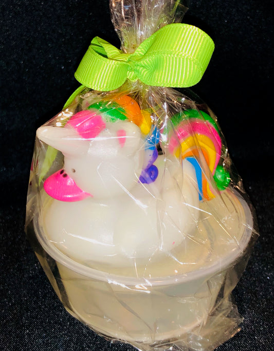 Fun Bath Pals Single Soap with Unicorn Toy