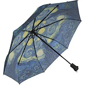 Galleria Starry Night Folding Umbrella