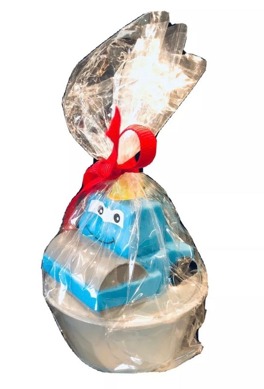 Fun Bath Pals Single Soap with Blue Truck Toy
