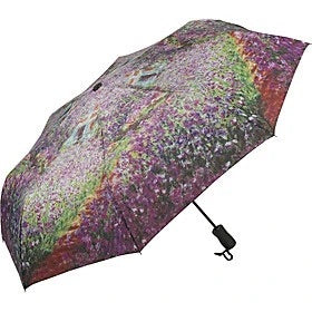 Galleria Monet's Garden Folding Umbrella