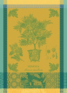 Garnier-Thiebaut French Country Kitchen Dish Tea Towel Mimosa Jaune